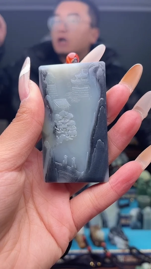 未镶嵌和田玉挂件1