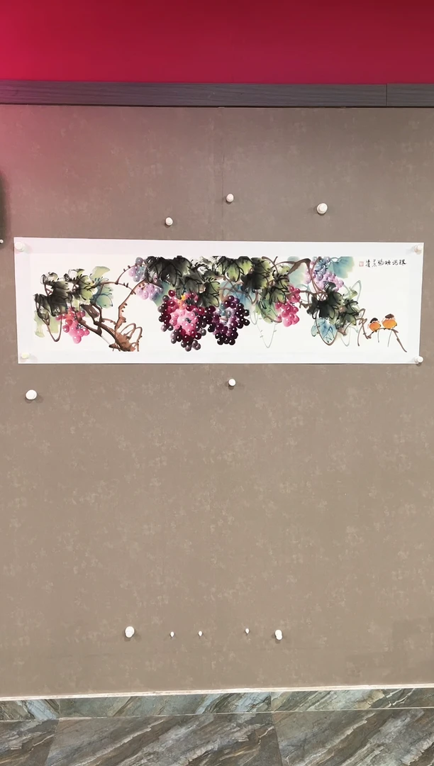 绘画7林紫仪137*34花鸟作品