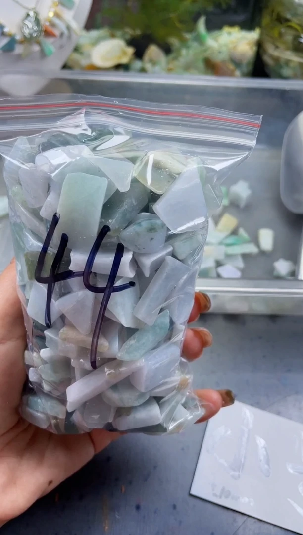 配石翡翠天然翡翠小号500克44