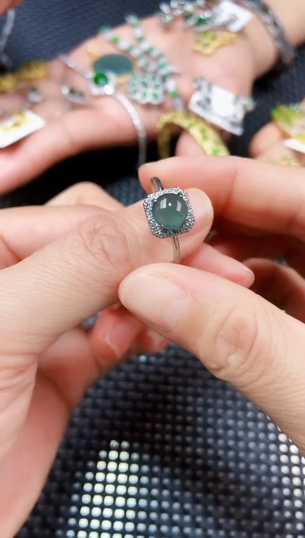 【闪购商品】翡翠戒指未镶嵌11111111