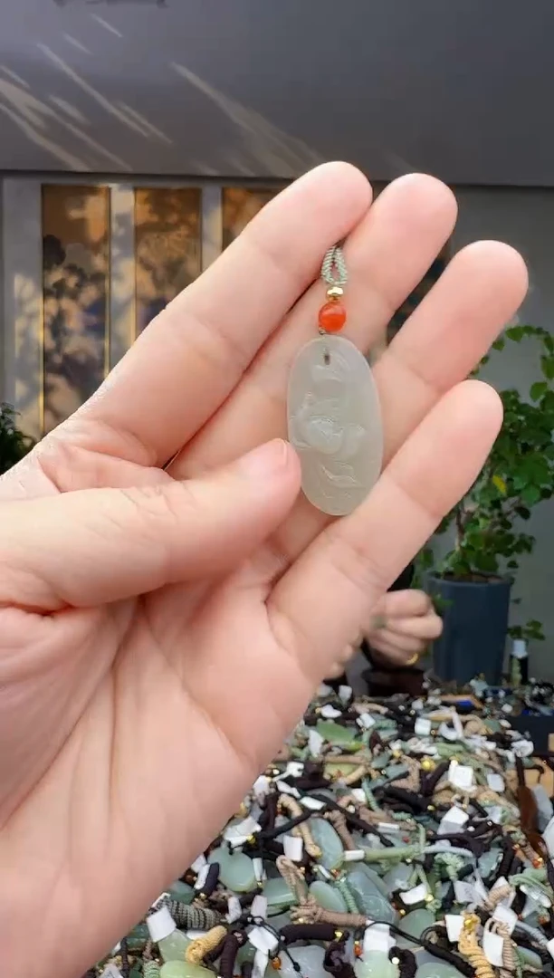 未镶嵌和田玉挂件拍一发一