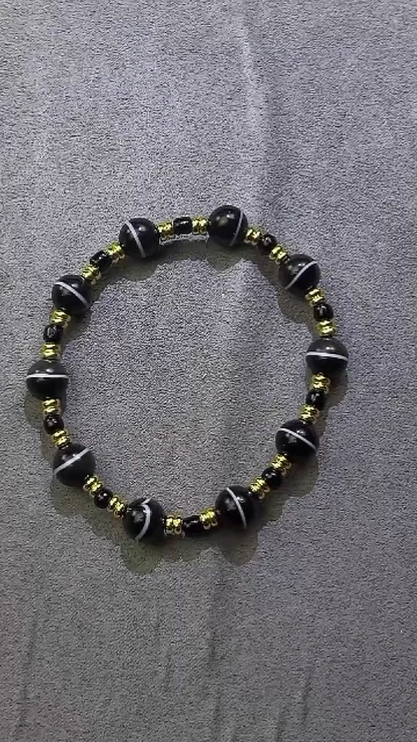 【闪购商品】玛瑙/玉髓手链合金手串一线药师