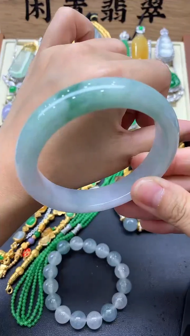 翡翠手镯未镶嵌488中国好珍宝