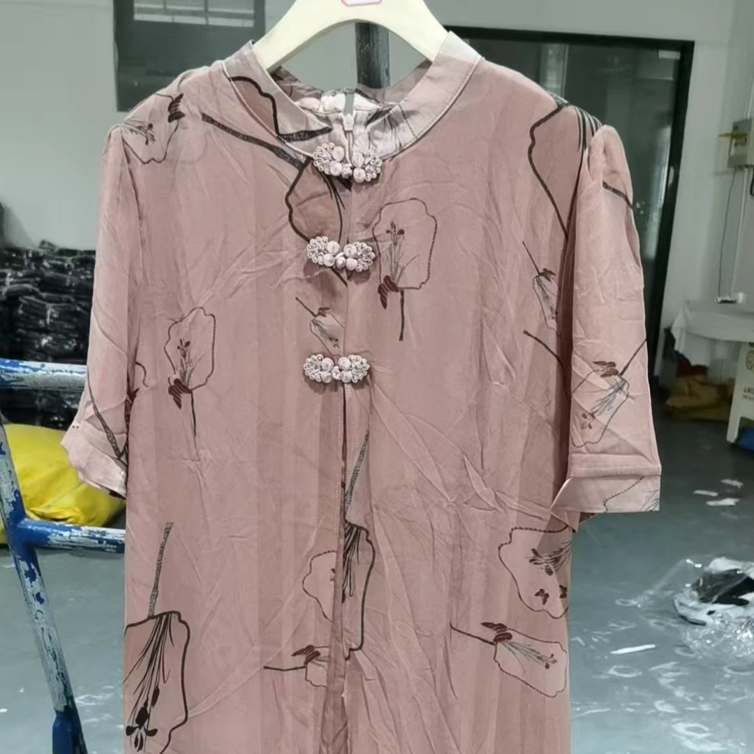 061 女士夏季连衣裙 洋气