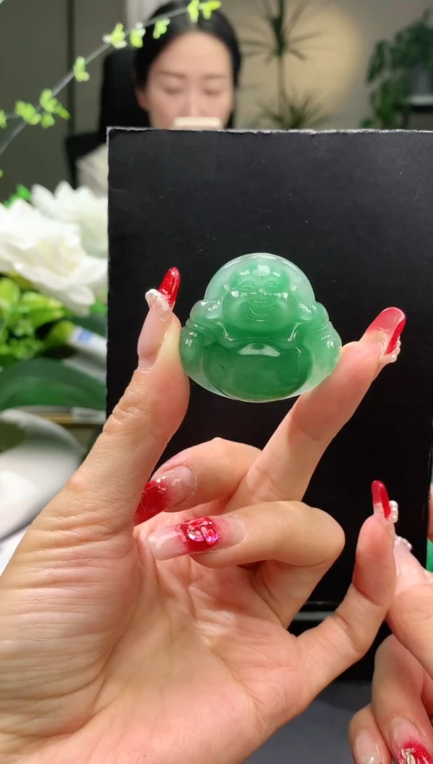 【闪购商品】石英质玉佛公未镶嵌佛公