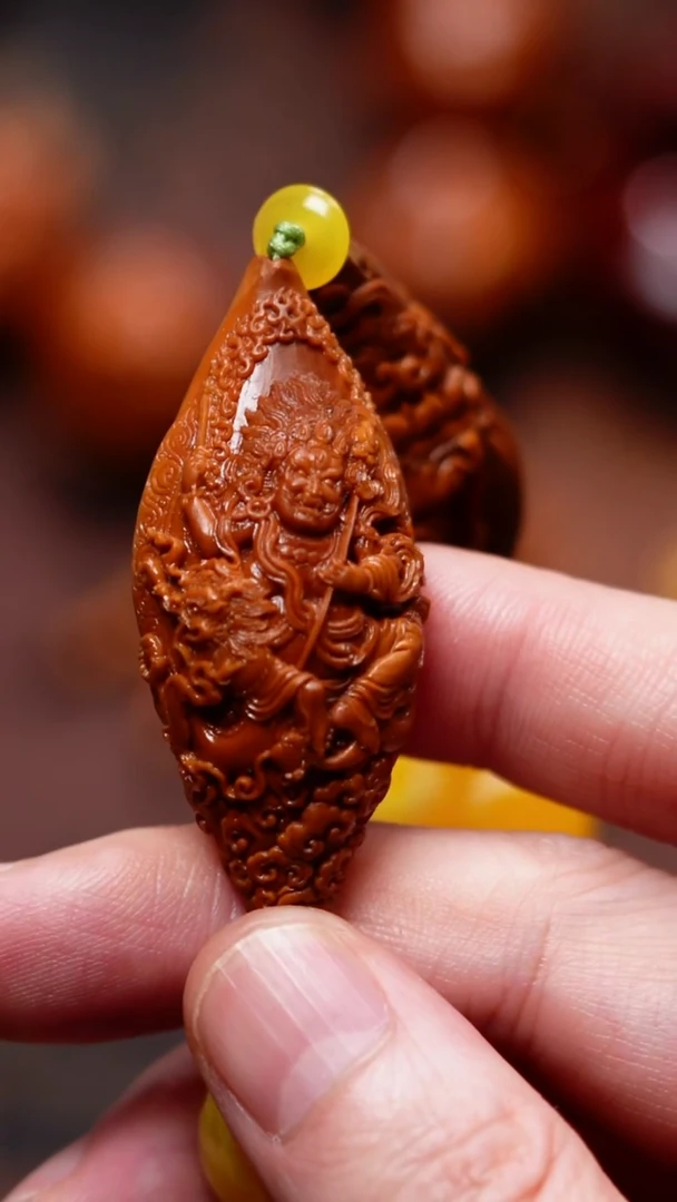 手串/手链橄榄核西****楼五色财神