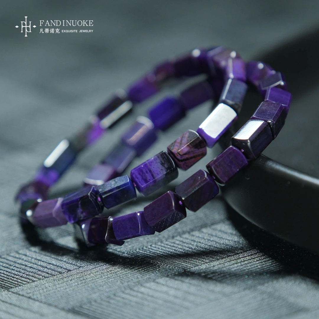 【加加专属】22 MJ5487-老油紫舒俱来手串-多样性发一件-5×7mm