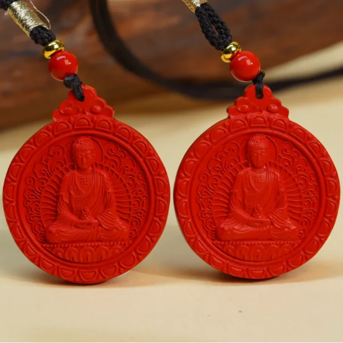 含辰砂工艺品朱砂生肖吊坠【小北质检】ZJH139Z15多样性发一