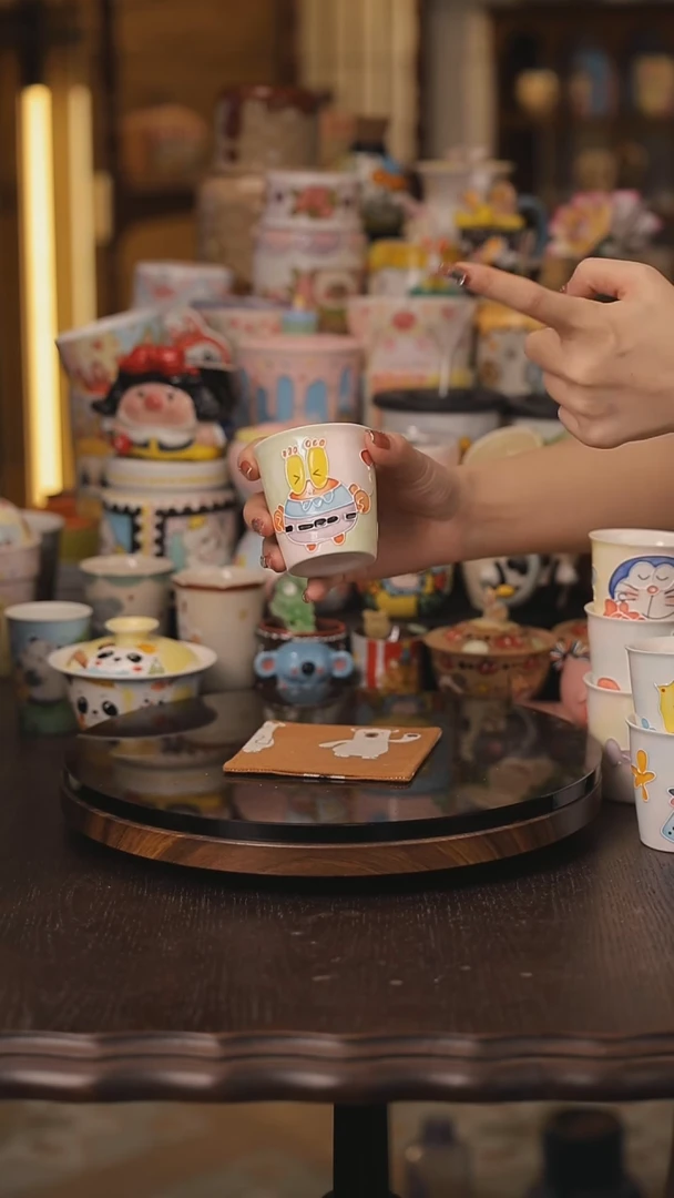 景德镇釉下彩绘设计师款式陶瓷