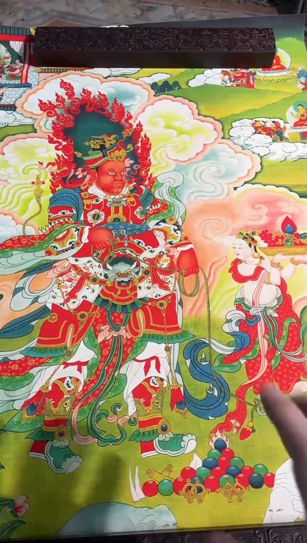 卷轴画天天的唐卡tk160