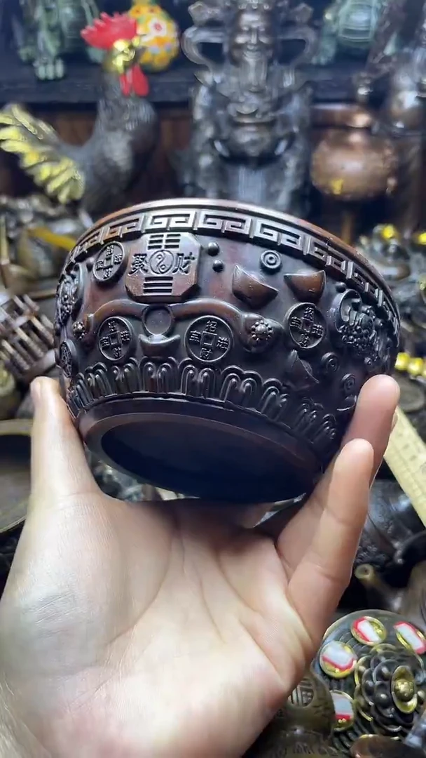 闪购链接，点击下单，有运费险，铜摆件