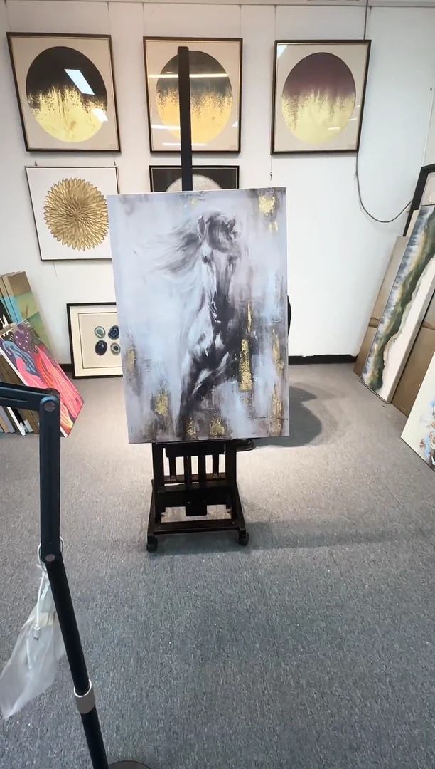 168现代艺术油画装饰画75cm*100cm