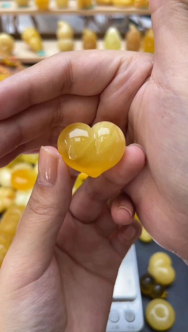 琥珀未镶嵌珠宝奇石077琥珀蜜蜡微瑕