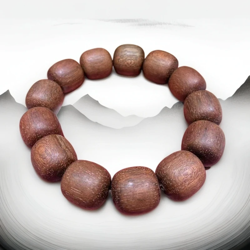 《小飞甄选L431》红土单圈手串18mm