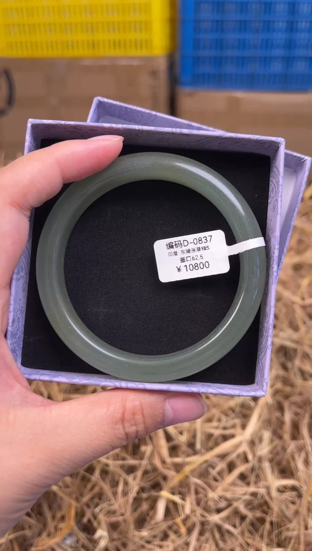 未镶嵌手镯石英质玉D-0837