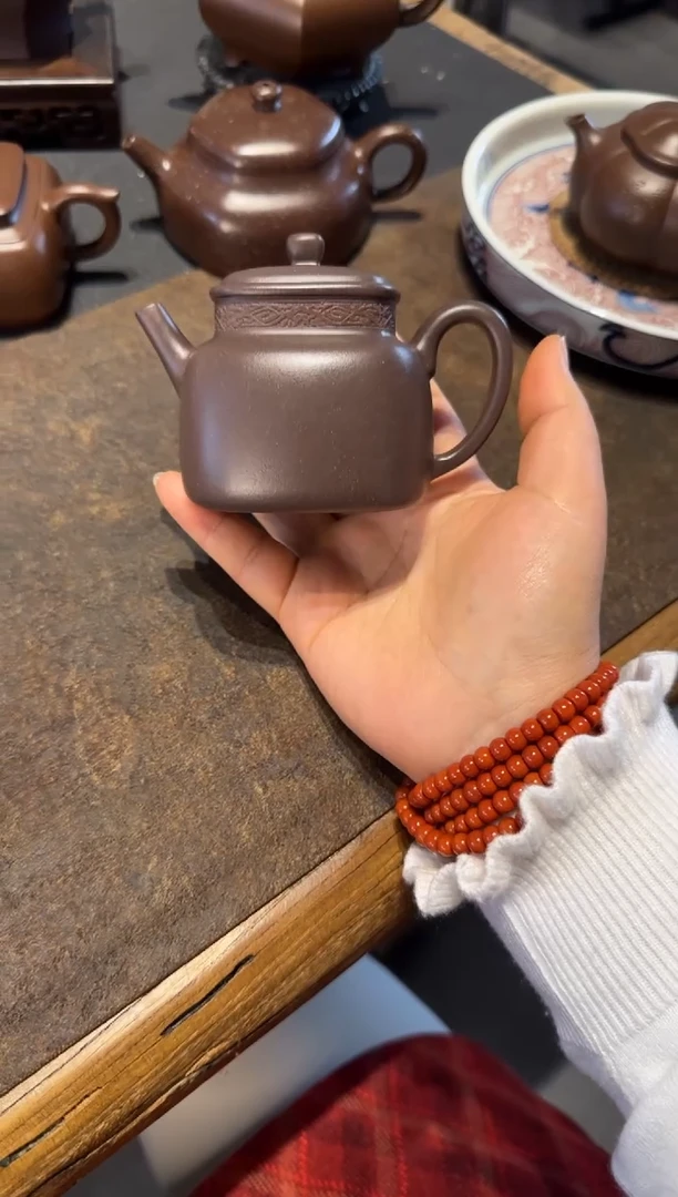 【闪购商品】紫砂茶壶四方言心