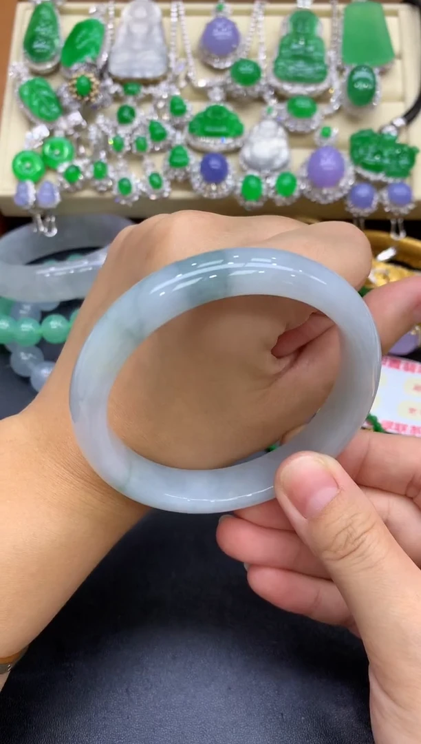 未镶嵌手镯翡翠281-中国好珍宝