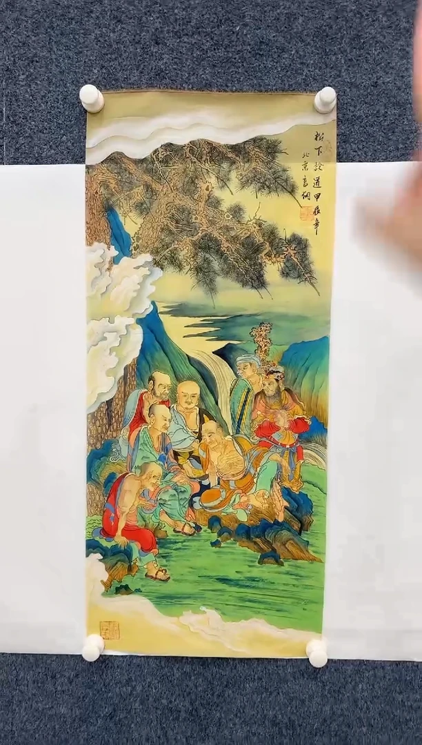 国画8.30-珍品-zz-冯高翔-丝绢-50