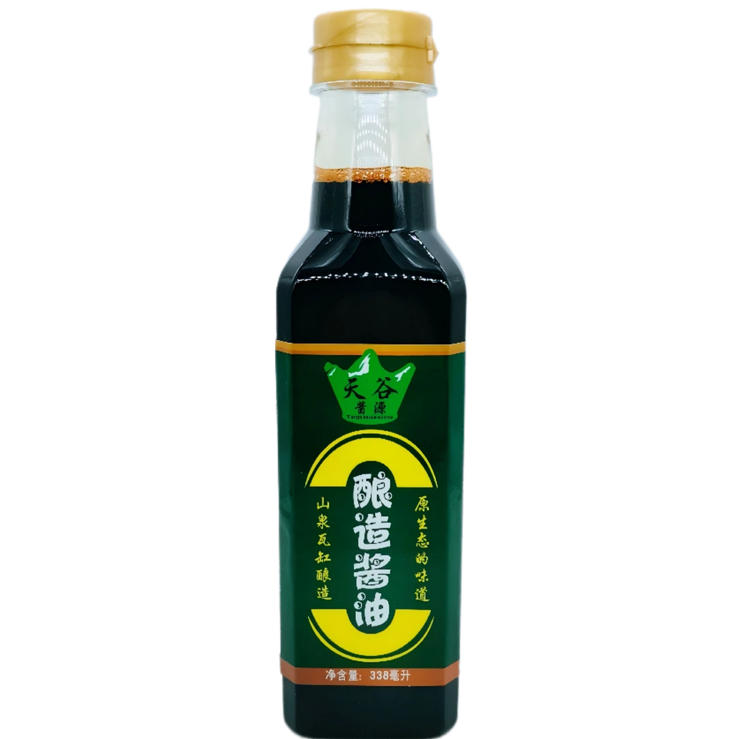 天谷酱油-传统瓦缸日晒酱油 咸香口味