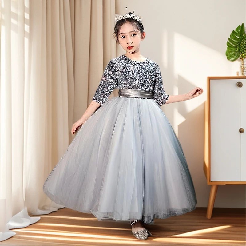 【钰格格】儿童礼服高端轻奢小众钢琴演奏演出服女童主持人公主裙