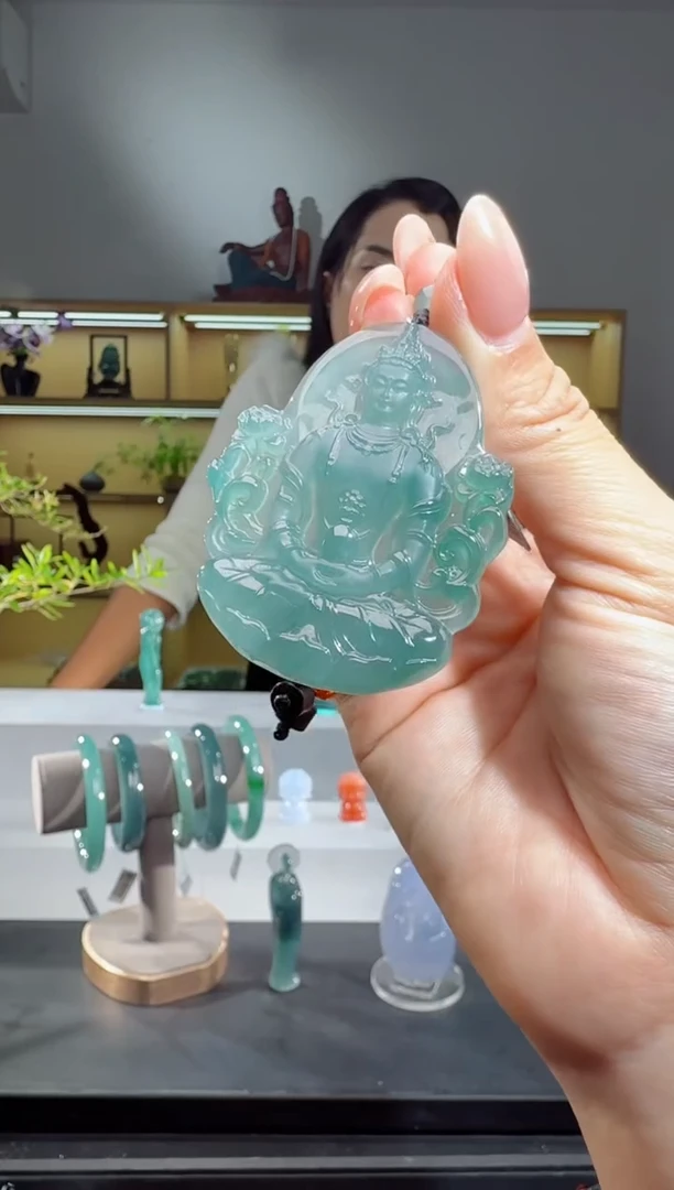 吊坠(不含链)未镶嵌翡翠度母（多样性发其一）