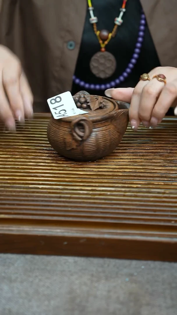 万古烧粗陶手工茶具