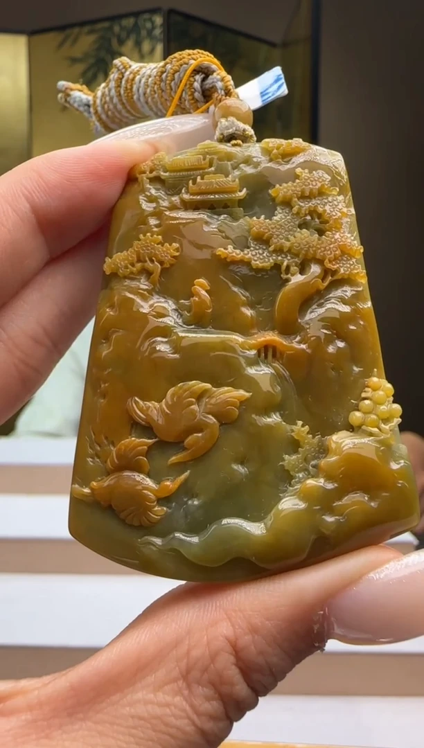 吊坠(不含链)未镶嵌翡翠MM@@960Q3J18583