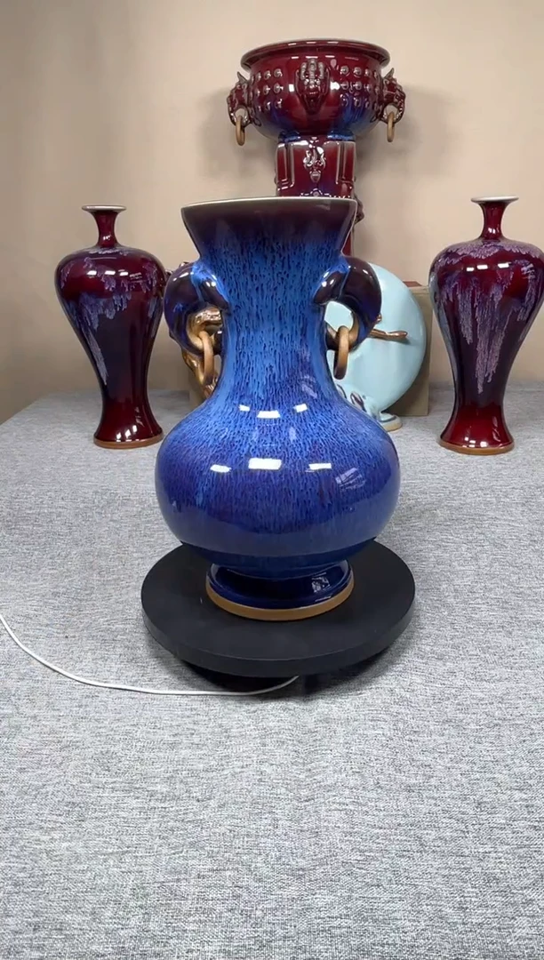 摆件神垕钧瓷收藏工艺品