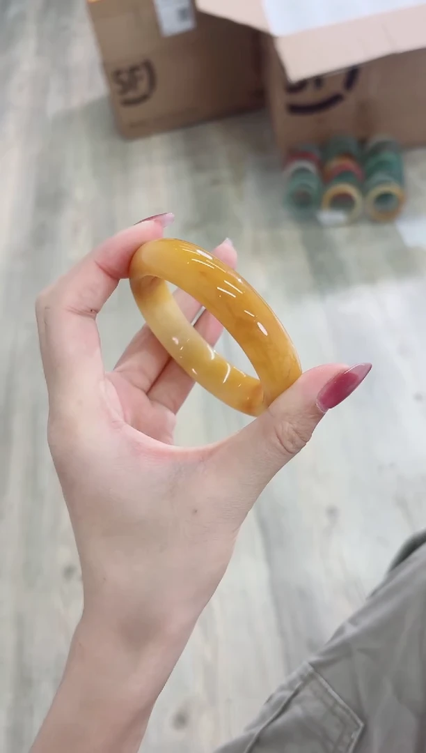 未镶嵌手镯石英质玉26-58HU