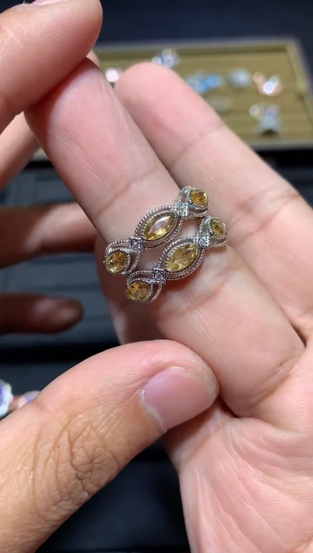 未镶嵌戒指水晶T41【多样性发其一】