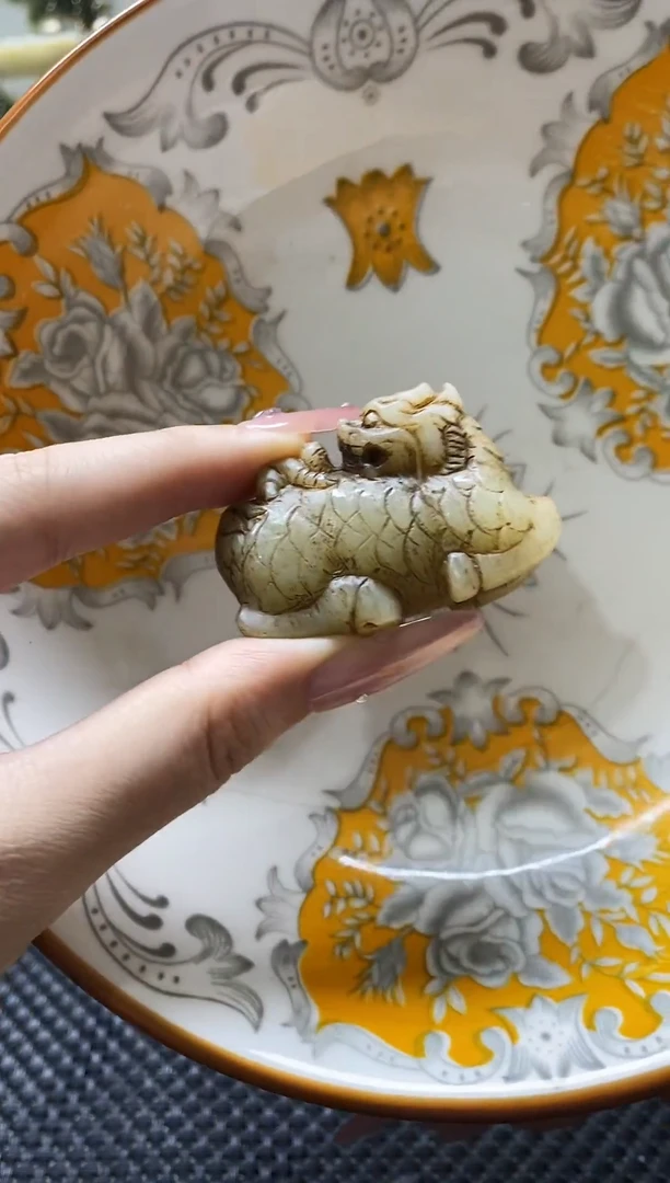瓷片瓷片 瓷器 摆件 1个
