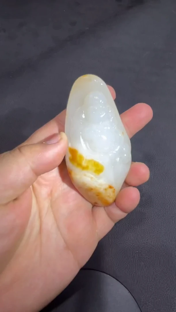 颈饰未镶嵌和田玉松*64