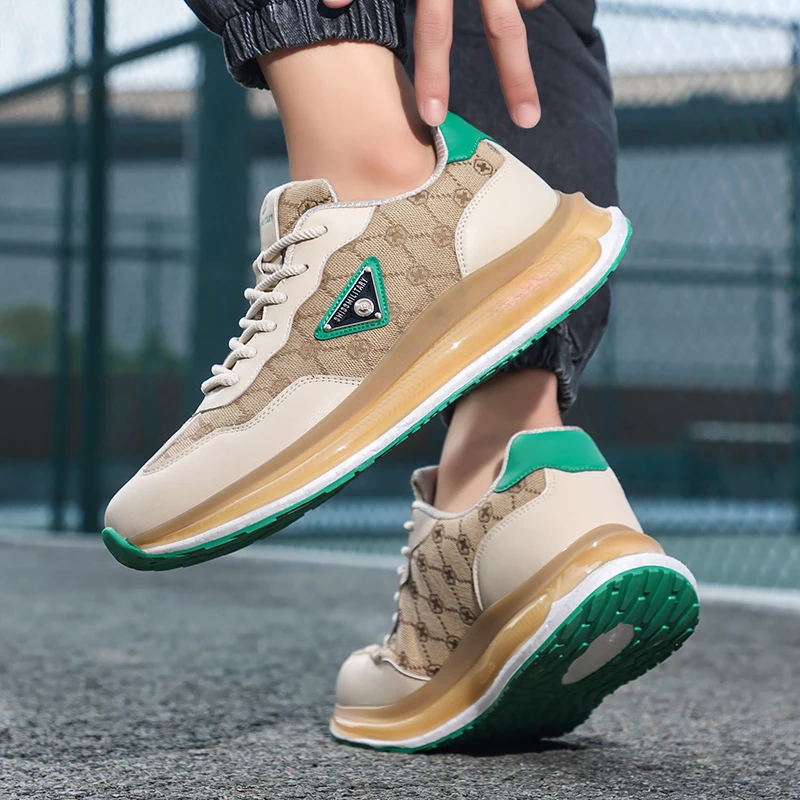 软底减震轻便男女同款休闲跑鞋5558【小猪1】q