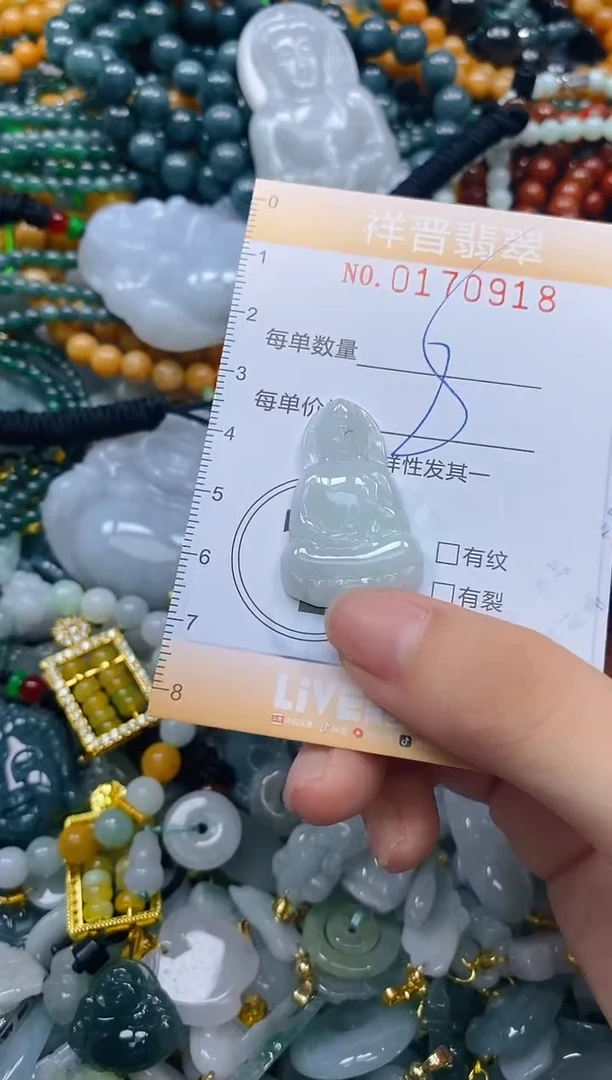 翡翠未镶嵌颈饰闪购0170918