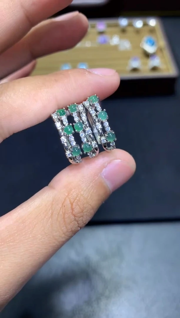 未镶嵌戒指翡翠T36【多样性发其一】