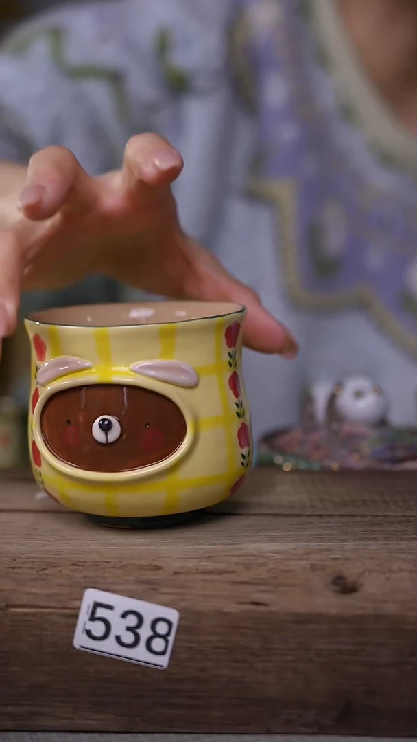 【闪购商品】瓷片手绘·杯/设计师 xudu 款