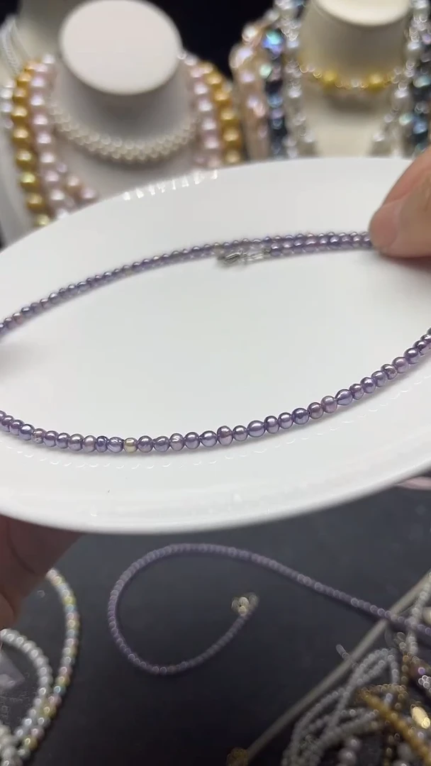 颈饰未镶嵌淡水珍珠多人