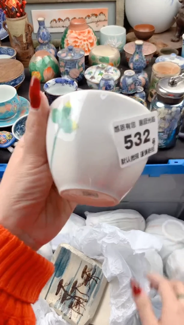 【闪购商品】瓷片532号九姑娘工艺品瓷器