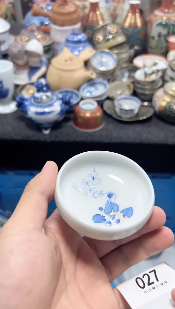 瓷片夏目海外回流瓷器中古品。