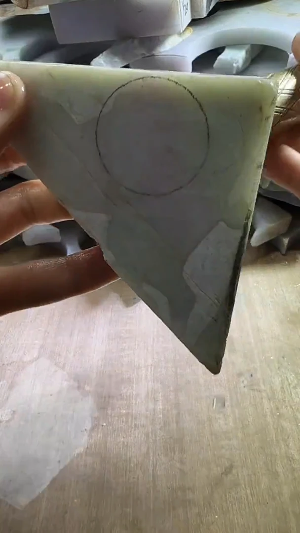 裸石翡翠天然翡翠A货花55