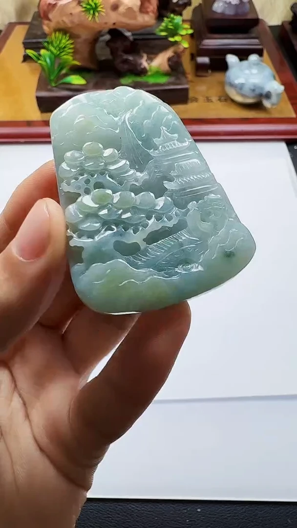 吊坠(不含链)未镶嵌翡翠1