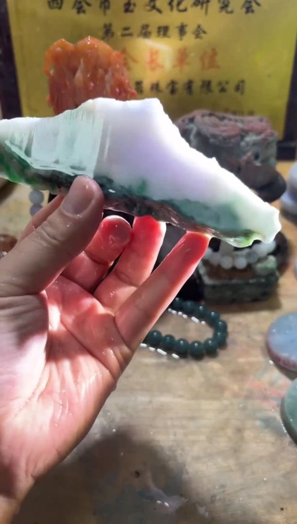 未镶嵌挂件翡翠A货常星7104