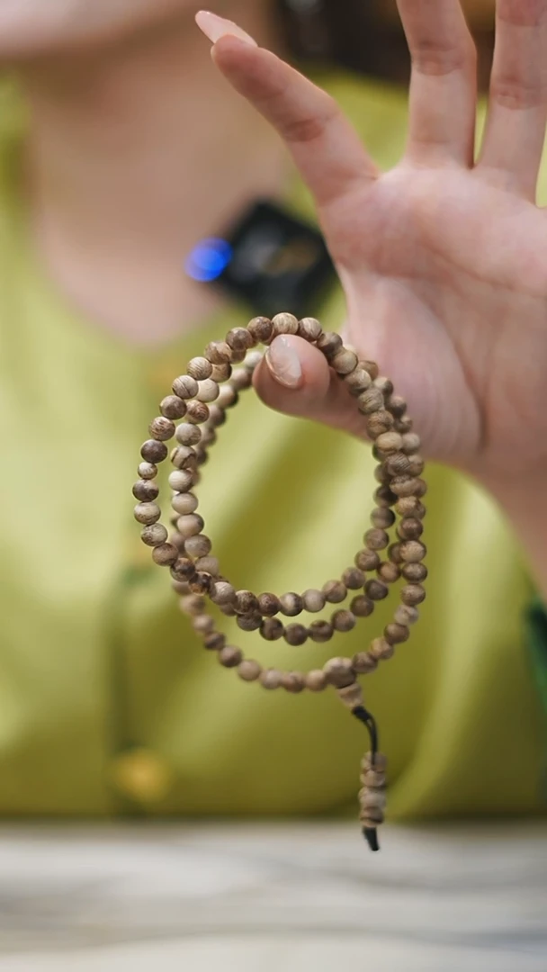 手串沉香6mm国香棋楠多圈9g+多样性发一