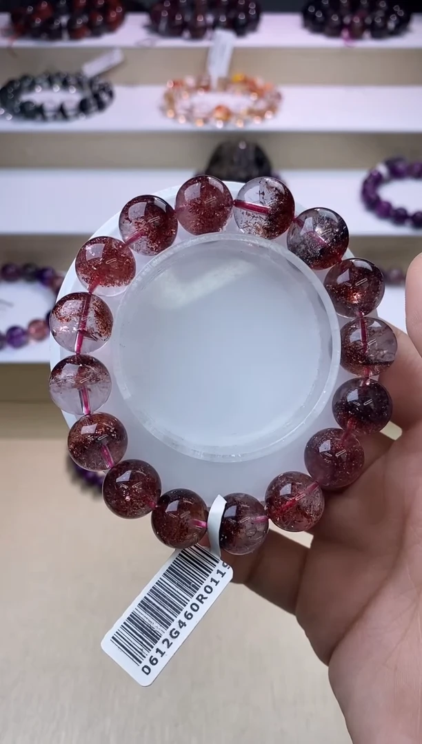 【闪购商品】水晶手链未镶嵌金草莓超七13m+