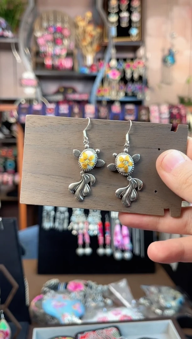 织绣 民族风手工非遗老绣饰品607