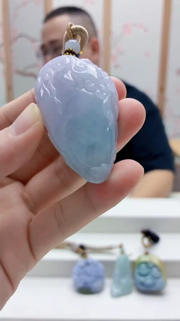 未镶嵌定制翡翠5167bb-毛货挂件11