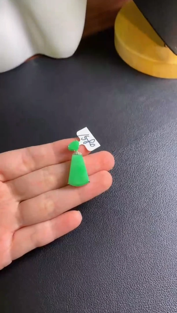 颈饰银S925镶嵌翡翠翡翠