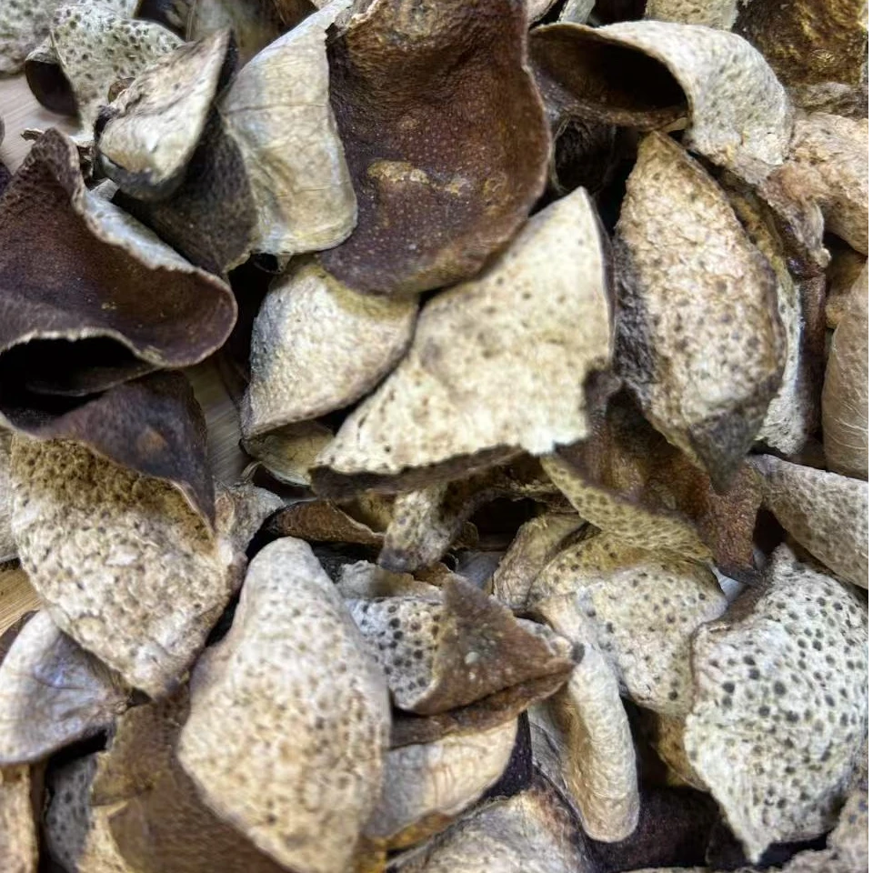 【新会霞姐】2014年梅江塞口围小叶油生竹壳陈皮断皮