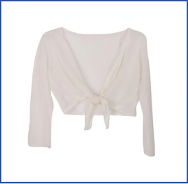 90SW809古瓷白燕尾黑毛衣