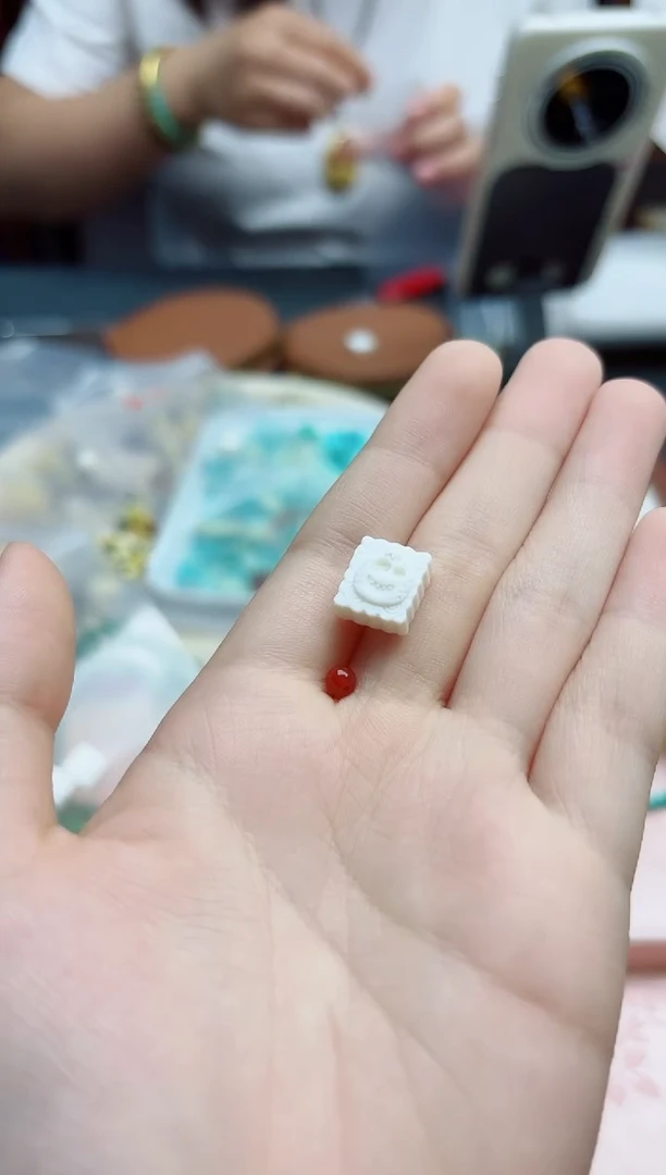 玛瑙/玉髓配饰未镶嵌玛瑙饼干配饰*1 GW